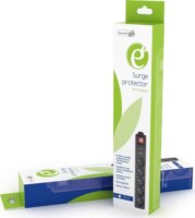 Gembird Energenie SPF5-C-10 elosztó 5 aljzat 3m Fekete