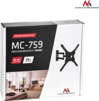 Maclean MC-759 13"-55" LCD TV/Monitor fali tartó Fekete