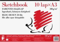 ICO Süni 10 lapos A3 Skiccfüzet