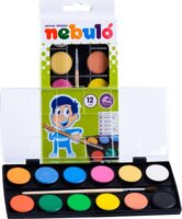 Nebuló 28mm/gomb Vízfesték - 12 színű