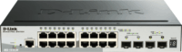D-Link DGS-1510-28XMP Gigabit Switch - Fekete