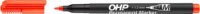 ICO OHP M 1-1.5mm Alkoholos marker - Piros