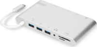 Digitus DA-70861 USB-C 3.1 Dokkoló - Ezüst