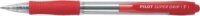 Pilot Super Grip Nyomógombos Golyóstoll - 0.27mm / Piros