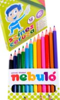 Nebuló hatszögletű Színes ceruza készlet 12db-os