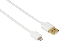 Hama 54567 iPad/iPhone/iPod USB A - lightning (apa-apa) iPhone kábel 1.5m - Fehér