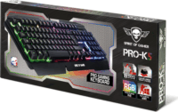 Spirit of Gamer PRO-K5 USB Gaming billentyűzet HUN - Fekete