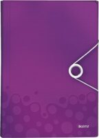 Leitz Wow A4 Harmonika mappa 6 rekeszes - Lila