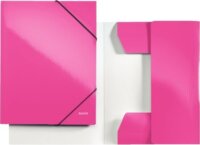 Leitz Wow A4 Gumis mappa - Rózsaszín