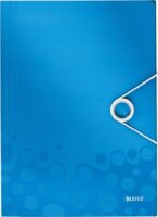 Leitz Wow A4 Gumis mappa - Kék