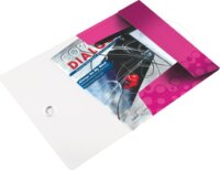 Leitz Wow A4 Gumis mappa - Rózsaszín
