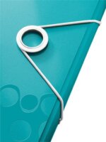 Leitz Wow A4 Gumis mappa - Jégkék