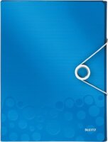 Leitz Wow Jumbo A4 Gumis mappa - Kék