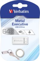 Verbatim 64GB Metal Executive USB 2.0 Pendrive - Ezüst