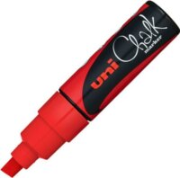 Uni PWE-8K 8mm Krétamarker - Fluor piros