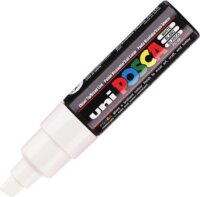 Uni Posca PC-8K 8mm Dekormarker - Fehér