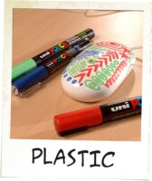 Uni Posca PC-8K 8mm Dekormarker - Fehér