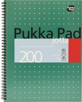 Pukka Pad Metallic Jotta 100 lapos A4+ vonalas spirálfüzet
