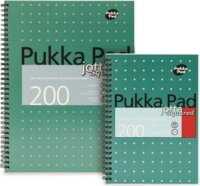 Pukka Pad Metallic Jotta 100 lapos A4+ vonalas spirálfüzet