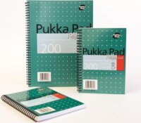 Pukka Pad Metallic Jotta 100 lapos A4+ vonalas spirálfüzet