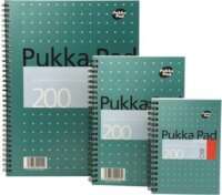Pukka Pad Metallic Jotta 100 lapos A4+ vonalas spirálfüzet
