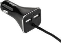 Akyga AK-CH-10 Autós 4xUSB töltő (5V / 9000mA) Fekete