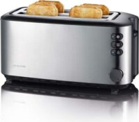 Severin AT 2509 4 szeletes kenyérpirító 1400W - Inox