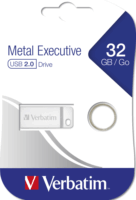 Verbatim 32GB Metal Executive USB 2.0 Pendrive - Ezüst