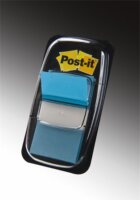 3M POSTIT 25x43 mm Jelölőcímke - Kék (50 lap)
