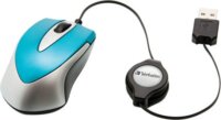 Verbatim Go Mini USB Egér - Kék