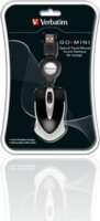 Verbatim Go Mini USB Egér - Fekete