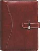 Saturnus 95x171 mm Gyűrűs kalendárium - Bordó