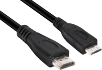 Club3D CAC-1350 Mini HDMI - HDMI (apa - apa) kábel 1m - Fekete