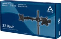 Arctic Z2 Basic 13" - 27" Monitor tartó Fekete