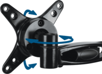 Arctic Z+ 2 Pro Kiegészítő Tartókar Fekete