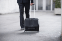 Wenger Patriot 17" Notebook gurulós táska - Fekete-szürke