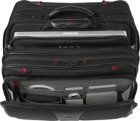 Wenger Patriot 17" Notebook gurulós táska - Fekete-szürke