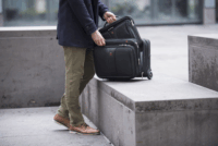 Wenger Patriot 17" Notebook gurulós táska - Fekete-szürke