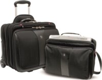 Wenger Patriot 17" Notebook gurulós táska - Fekete-szürke