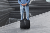 Wenger Patriot 17" Notebook gurulós táska - Fekete-szürke