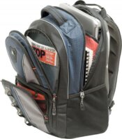 Wenger Cobalt 15.6" Notebook hátizsák - Fekete-Szürke-Kék