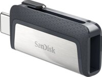 Sandisk 256GB Ultra Dual Drive USB 3.1 Pendrive - Fekete/Ezüst