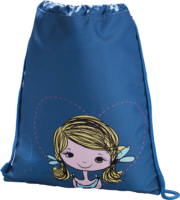 Hama 190709 Szíves lány iskolatáska szett - Kék (3 db / csomag)