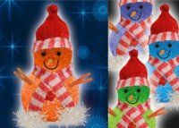 Somogyi KKD 106 LED Hóember dekorációs lámpa