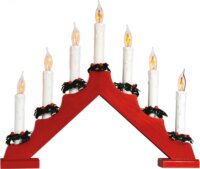 Somogyi KAD 07/RD Gyertyapiramis Dekoráció - Piros