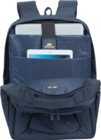 RivaCase 8460 Tegel Bulker 17.3" Notebook hátizsák - Sötétkék