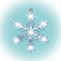 Somogyi KID 701 Hókristály LED akril karácsonyi ablak Dekoráció