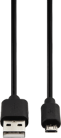 Hama 20070 USB 2.0 - micro USB kábel 1m - Fekete