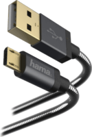 Hama 173625 Elite-Metal Prémium USB - micro USB Sync and Charge kábel 1.5m