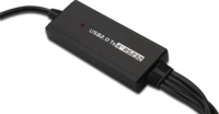 Digitus USB2.0/4 x RS232 (DB9M) konverter kábel, 5 LGW